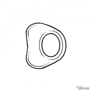 Bumper bracket seal, each 1303 front