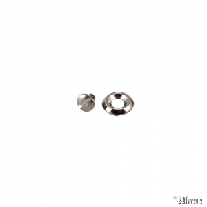 Cone washer and screw M4 x 7 S/S, original