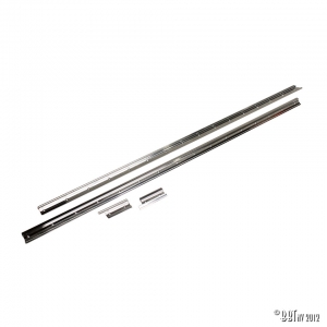 Aluminium sunroofrails, set