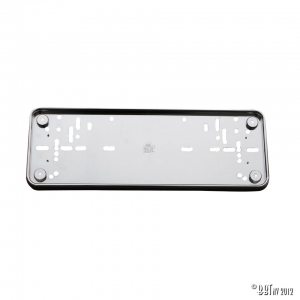 Chrome license plate frame Belgium old style plate size  only!