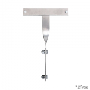 Bracket, European bumper (square)