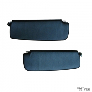 Sun visors, pair, black