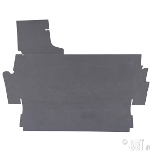 Front trunk cardboard, top side
