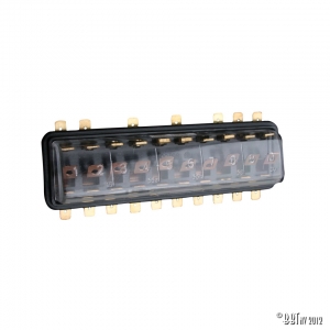 Fuse box, 10 fuses