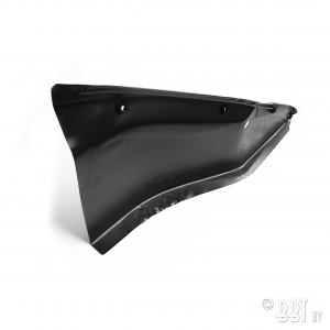 Bumper support on panel rear right