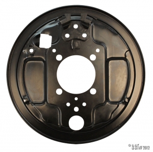 Backing plate, rear left