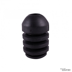 Tower rubber stop on shock absorber