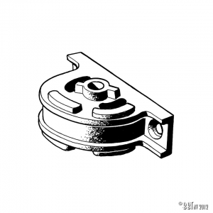 Engine transmission mount 1600cc