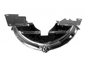 Chrome pulley cover, small