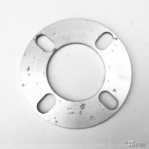 4-lugs wheel spacers 1/4 inch (6 mm) wide, each Use with the original or longer bolts