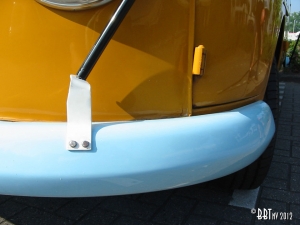 Bracket on bumper for Westy tent #6500 With left loading doors