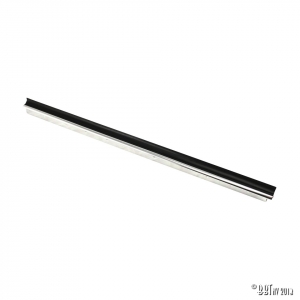 Outside quarZter window scraper, chrome + rubber, right, each German quality