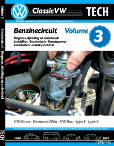 ClassicVW Tech 3 Fuel system, carburation for Bug, Ghia, Bus, Type 3, Type 4 Dutch