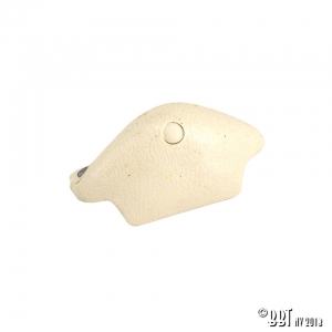 Rear view mirror mount Type1 Convertible 08/67- (white)