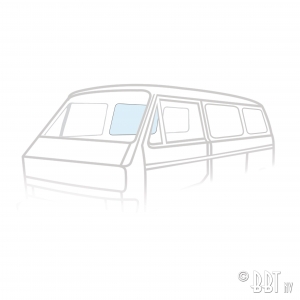 Sliding door window T25 09/84-07/92