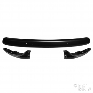 Bumper front 3-pieces - black