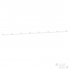 Clip inside window scraper, inox