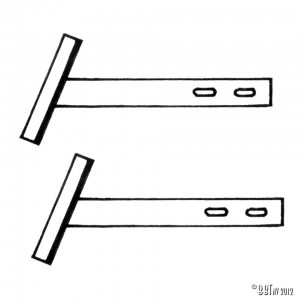 T-Bars, chrome