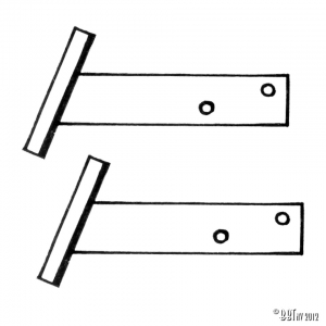 T-Bars, chrome