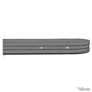 Bumper, front, primered