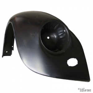 Right With indicator hole, without bumperbracket hole and with hole for horn grill