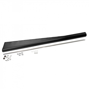 Running-board left with 18 mm moulding