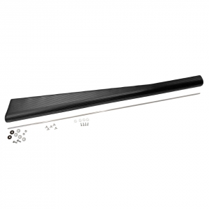 Running-board left with 9 mm moulding