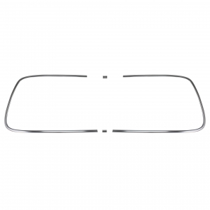 Front window moulding KG pair