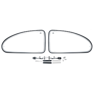 Pop-out window set, new, as pair - Improved Quality -   < 64