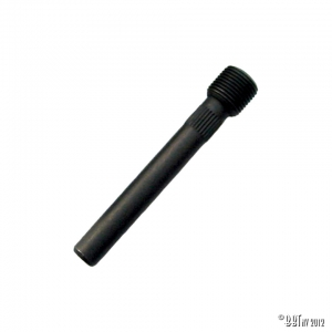 Door hinge pin with screw thread for mirrors + 0.10 mm