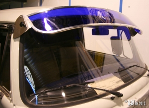 Sun visor, blue