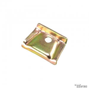 Plate for fuel tank fixation each, 4 needed for one tank.