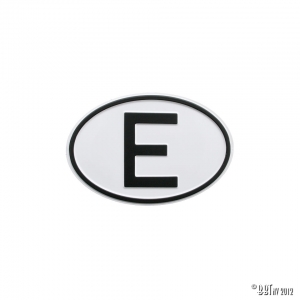 Sign E (Spain)