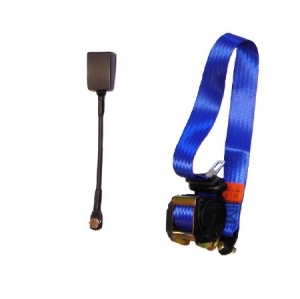 Universal seat belt - blue, each e-marked