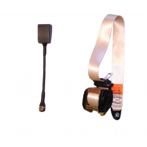 Universal seat belt - beige, each e-marked