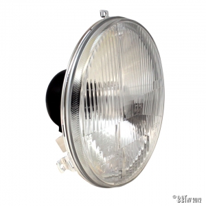 H4 headlight round
