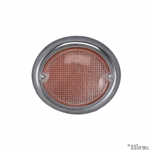 Turn signal lens, left white