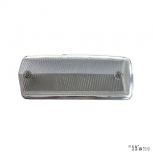 Turn signal lens, left white