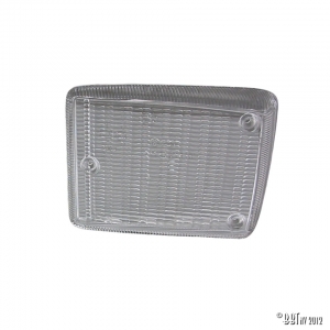 Turn signal lense left white