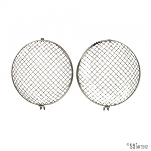Headlight Vintage grills, as pair