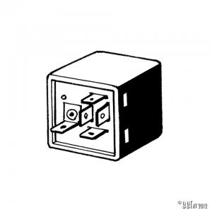 High beam relay