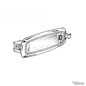 Interior light, sedan