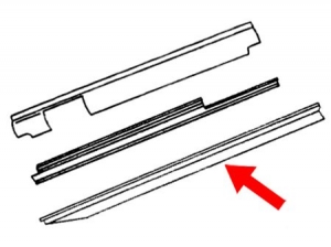 Undersill, left