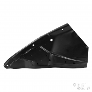 Bumper support on panel, rear, right