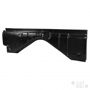 Complete front panel on tunnel