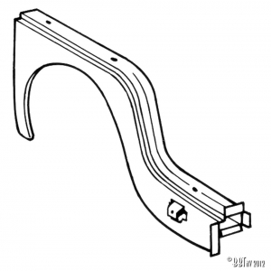 Wheel arch front right