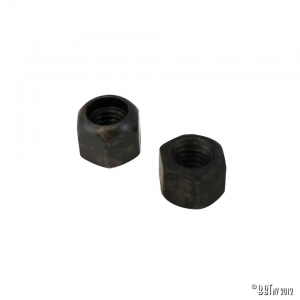 Nuts for handbrake cable, as pair