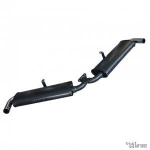 Double muffler Quiet pack