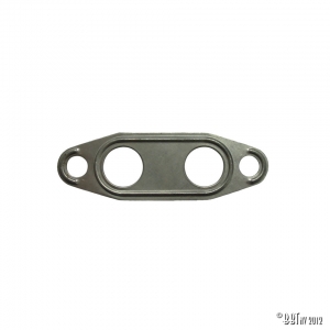 Gasket for preheating dual intake-pipe each