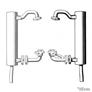 Exhaust, right